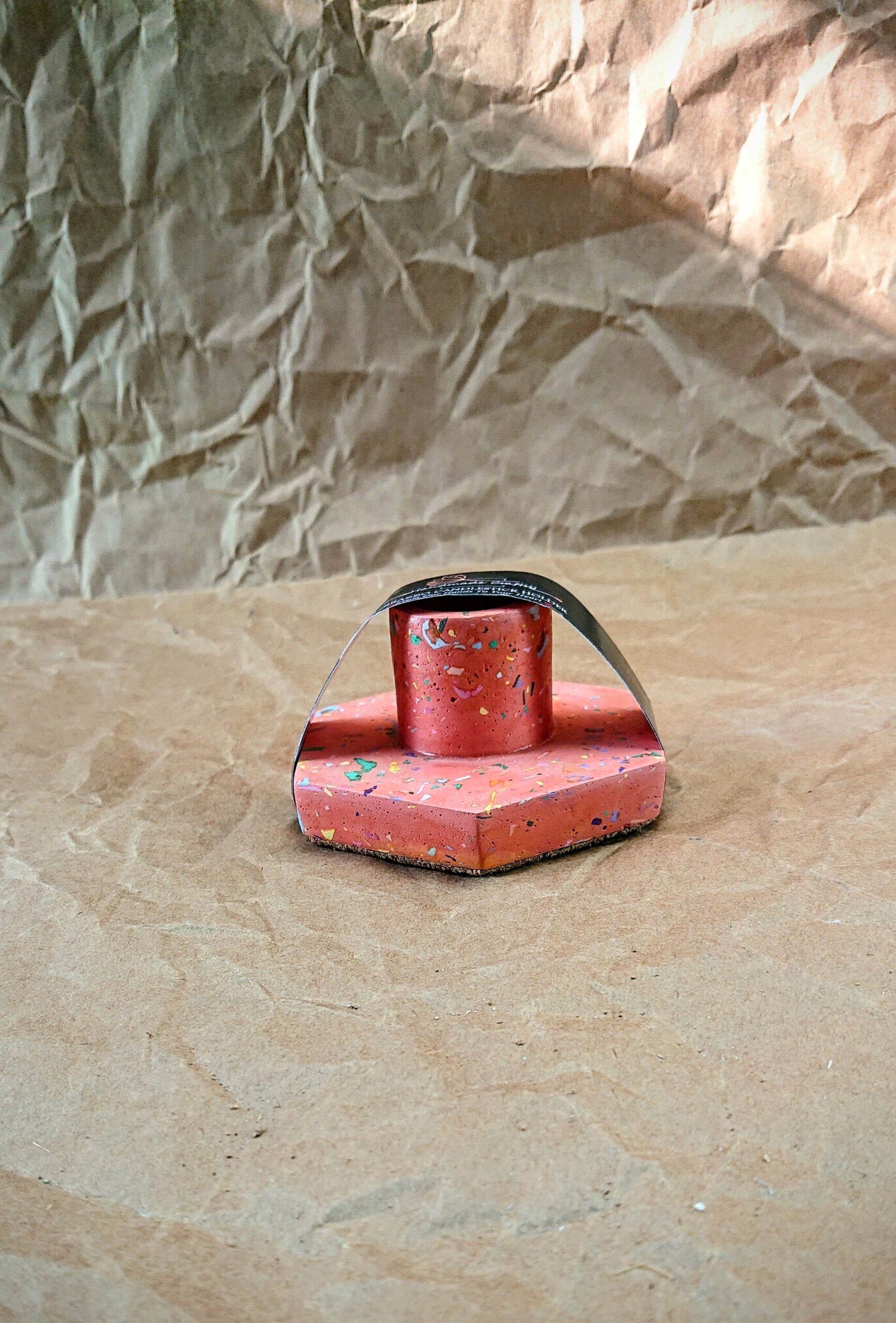 Incense holder | Terrazzo Candlestick & Matchstick Holder | Hexagon Design - Image 6
