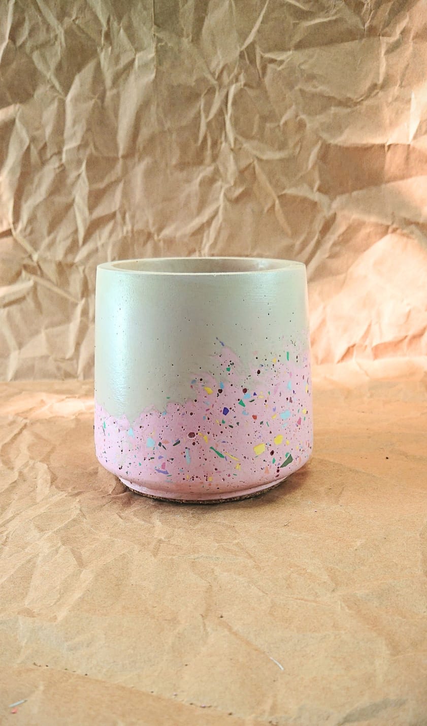 Terrazzo Jar, Empty Jar, Décor, Pen Holder - Image 6